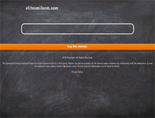 Tablet Screenshot of elitesmilecm.com